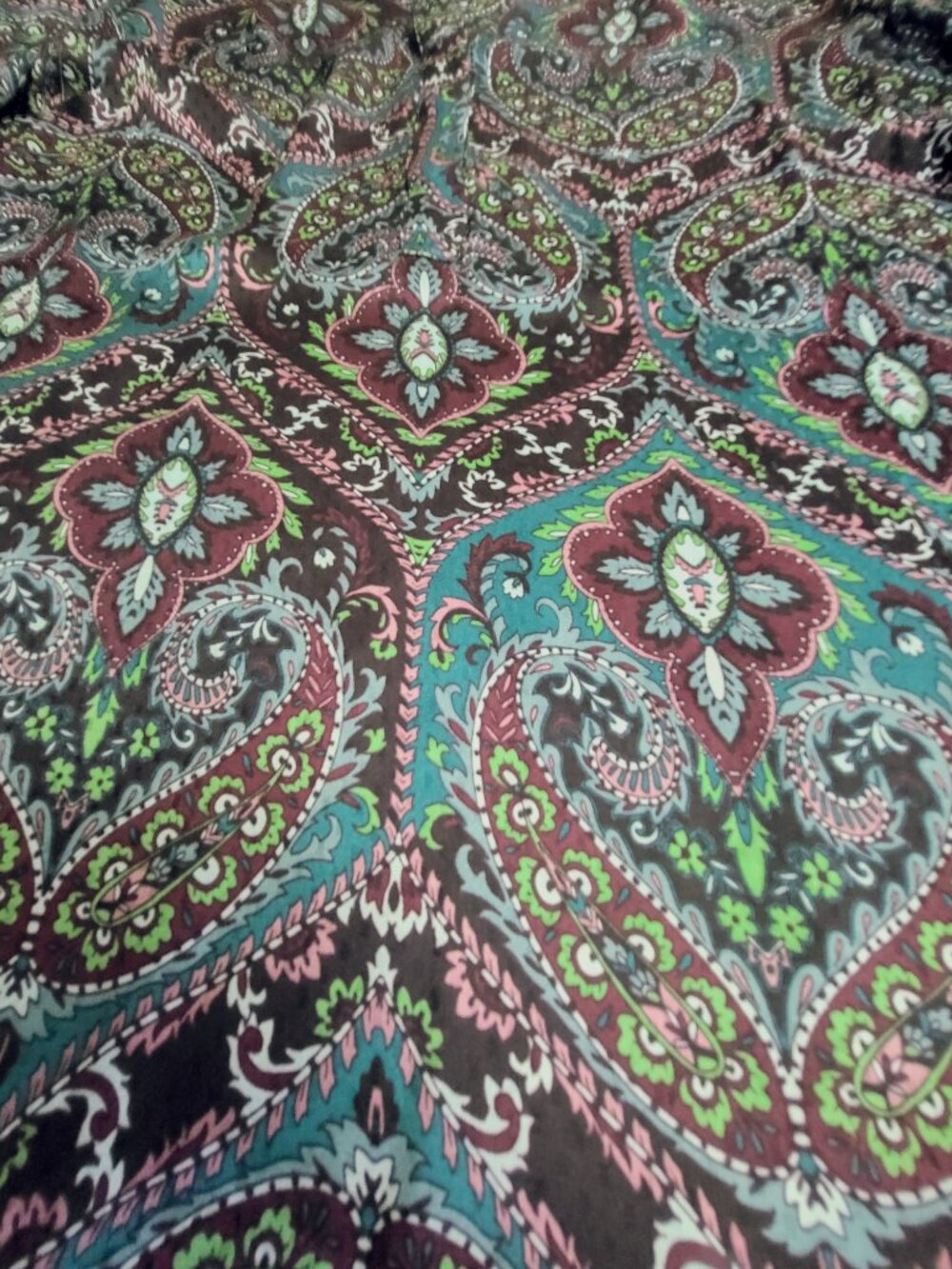 Talbots Petites ~ Sz MP ~ Paisley Print Top / Blouse ~ Excellent Condition - Picture 7 of 10
